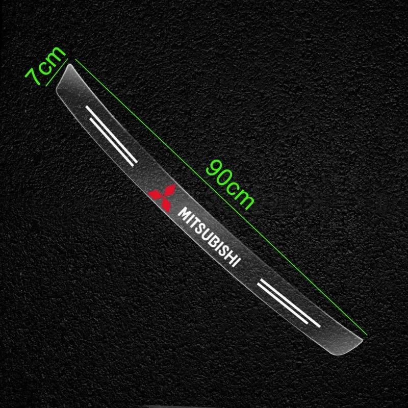 

1Pcs Transparent Car Trunk Badge Protective 3D Sticker Car Accessories for Mitsubishi ASX Lancer L200 Lancer EX Pajero Outlander белый