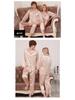 Silk Couple Pajama Set: Spring & Autumn, Long Sleeve, Plus Size, Casual Homewear for Men & Women