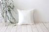 Lithuanian Linen cushion Natura Ivory cover, 60x60cm,