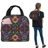 Colorful Mexican Pattern Traditional And Festive Insulated Lunch Bag for Women Children Food Boxes Thermal Lunch Box Tote