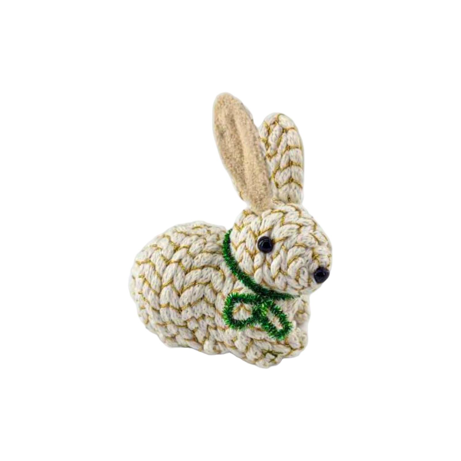 

Straw-woven Tailless Figurine, A Decorative Item And Holiday Gift. One Size