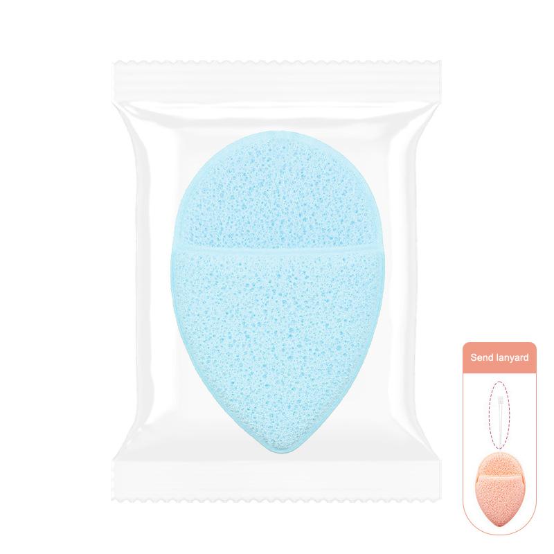 

1/5 шт. Спонжи для лица, очищающая губка для умывания лица, многоразовые салфетки для снятия макияжа, отшелушивающие подушечки для ежедневного очищения, инструмент для ухода за кожей синий