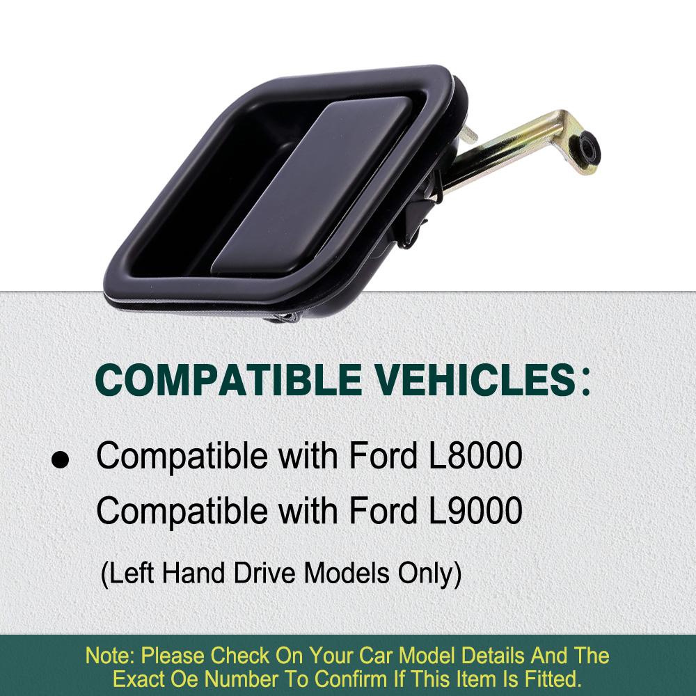 Car Exterior Door Handle Door Latch Assembly Left /Right Side  For Ford L8000 L9000  F4HT8022401AA, F4HZ8022405A