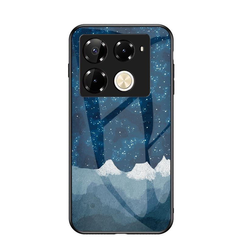 

Chuan Yin Защитный чехол для Infinix HOT60/POP10 Звездное небо Стеклянная краска Infinix Camon 30s
