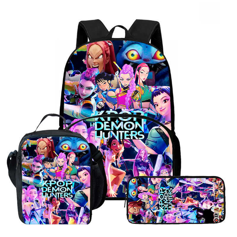 Kpop Witch Hunter Group Schoolbag High Definition Printing Casual Cross Border Light Backpack One Piece Hair