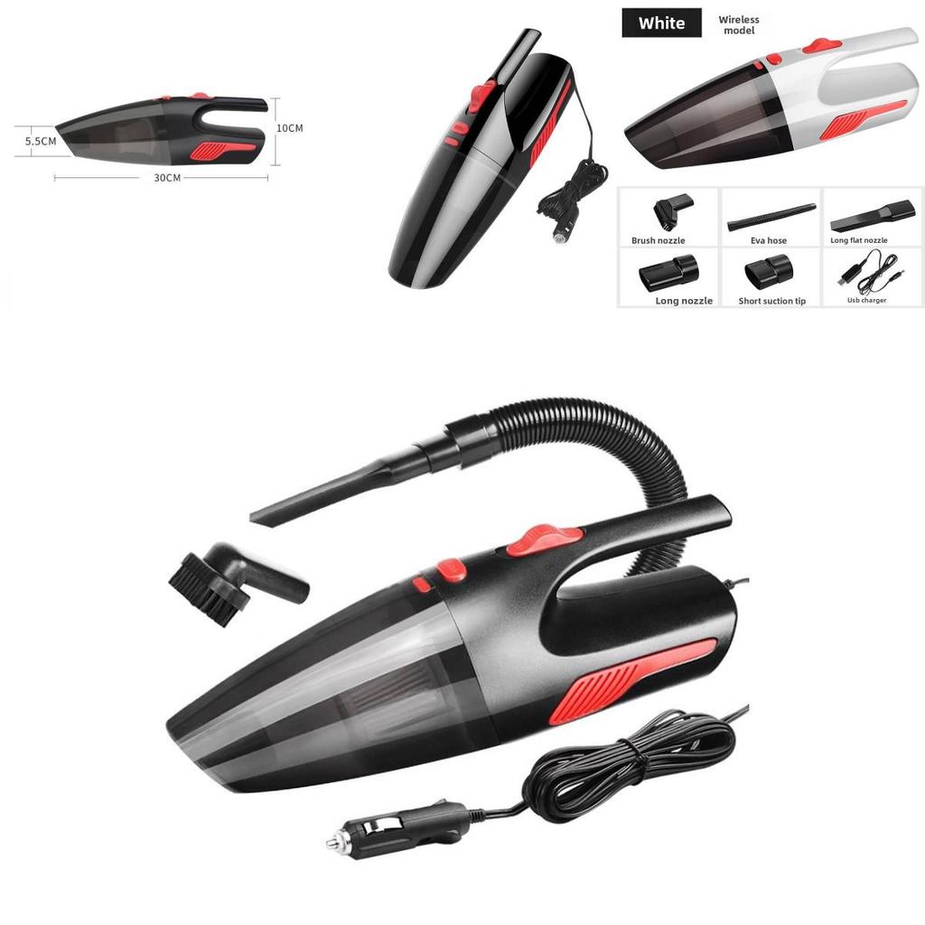 Portable Cordless Wet Dry Car Wireless Vacuum Cleaner With High Suction For Home And Vehicle Use