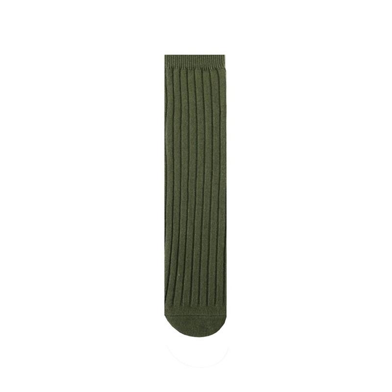 Soft Cotton Ribbed Knee High Socks for Baby Toddler Kids Breathable Solid Long Leg Warmers for Newborn Boys and Girls