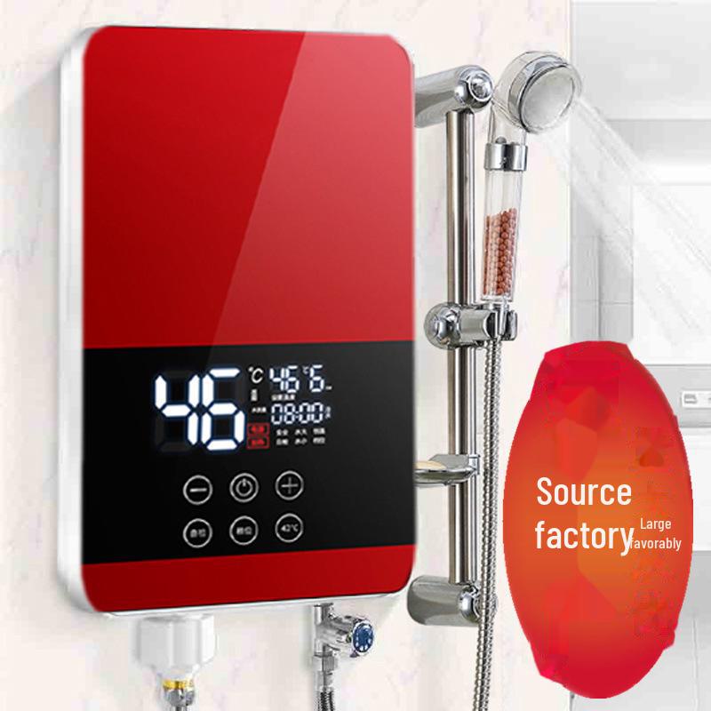 2025 Instant Electric Shower Water Heater - Compact & Fast-Heating for Home & Kitchen