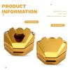 A58X-For MT03 07 09 10 25 125 Motorcycle Key Cover Case Shell CNC Aluminum Accessories