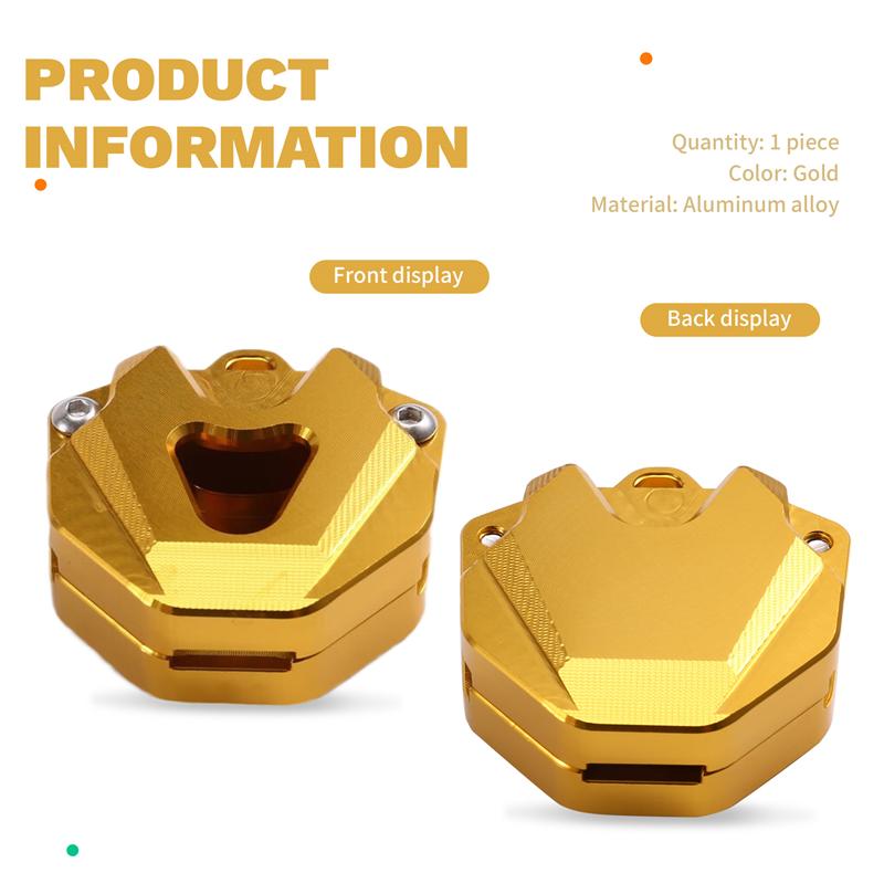 A58X-For MT03 07 09 10 25 125 Motorcycle Key Cover Case Shell CNC Aluminum Accessories