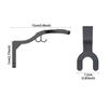 Motorcycle Helmet Holder Wall Mount Head Gear Hanger ABS Bicycle Hat Rack Motorcycle Caps Wall Organizer Rack Key Hook