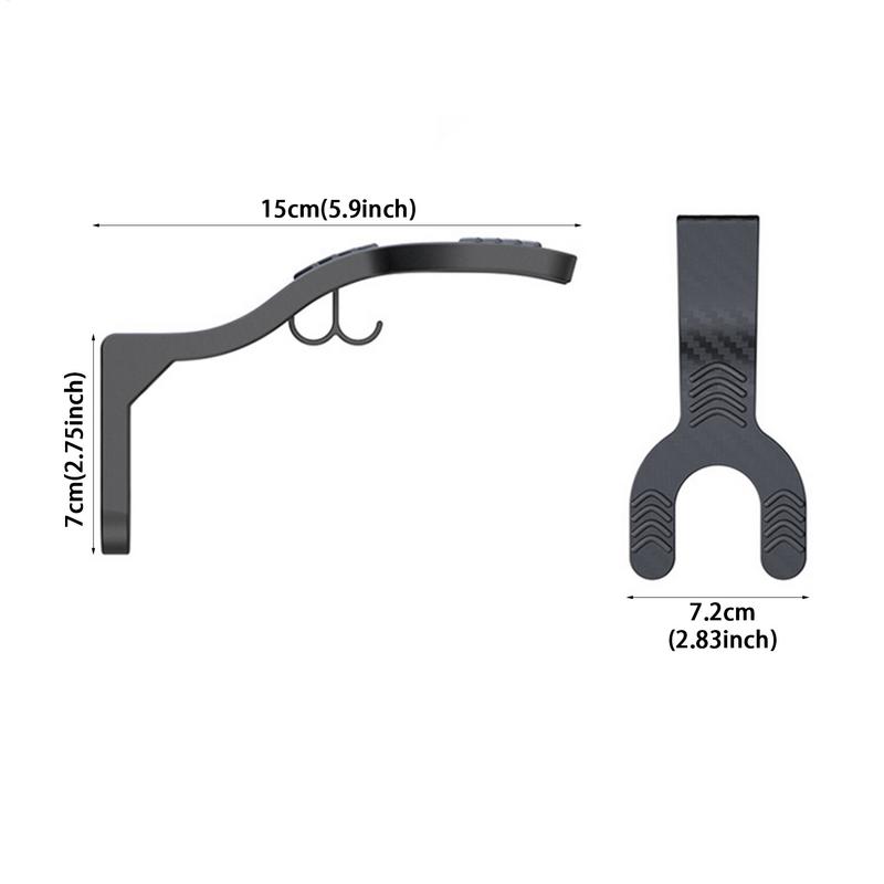 Motorcycle Helmet Holder Wall Mount Head Gear Hanger ABS Bicycle Hat Rack Motorcycle Caps Wall Organizer Rack Key Hook