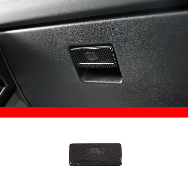 

Car Interior Carbon Fiber Style Modified Stickers For Land Rover Discovery Sport 2015-2019 Auto Gear Shift Panel Cover Accessory