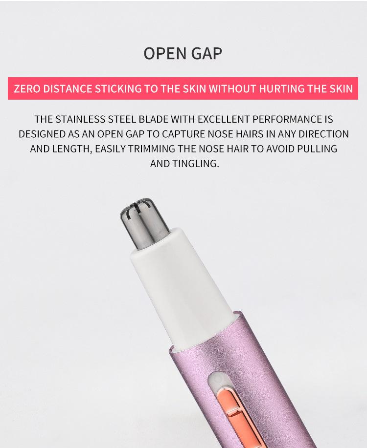 Multifunctional Women's Electric Shaver & Epilator with Eyebrow and Nose Hair Trimmer