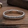 2026 Huang Caishen Three Horse Whip Bracelet Personality Smooth Simple Atmospheric Men's Bracelet