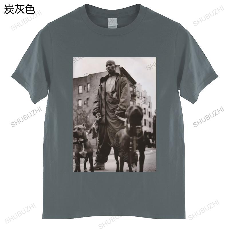 Classic Retro DMX T-shirt Harajuku American Rapper Funny Dark Man X Graphics Short Sleeve Men Hip Hop Style Tops Loose Clothes