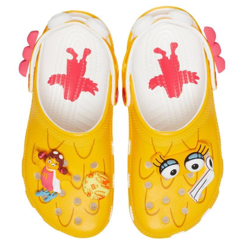 McDonald's X Crocs Classic Clog Big Bird Sister EVA Non-Slip and Wear-Resistant Hole Shoes Unisex Yellow