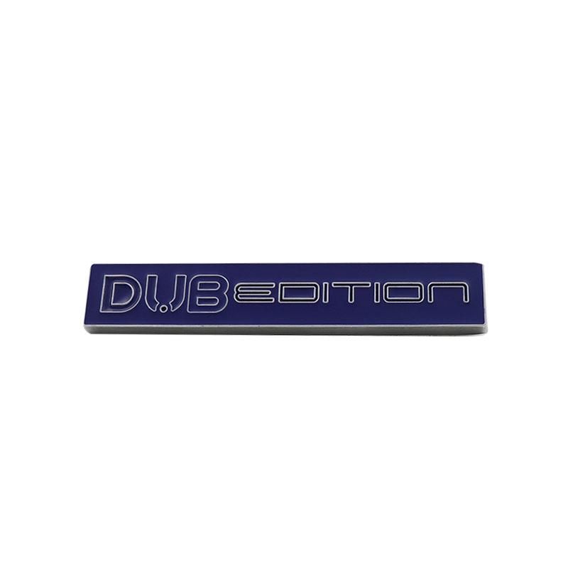 Car Styling DUB Edition for Car Fender trunk Decal Emblem Badge Sticker