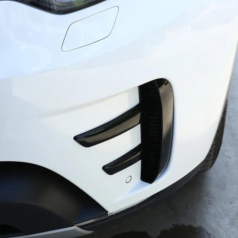 Car Upgrade For Land Rover Discovery 5 L462 2017- Front Bumper Grille Air Vent Cover Decor Trim Car Exterior Accessories