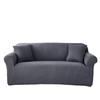 Solid Color Knitted Polar Fleece Sofa Cover - Full Coverage Cushion Cover