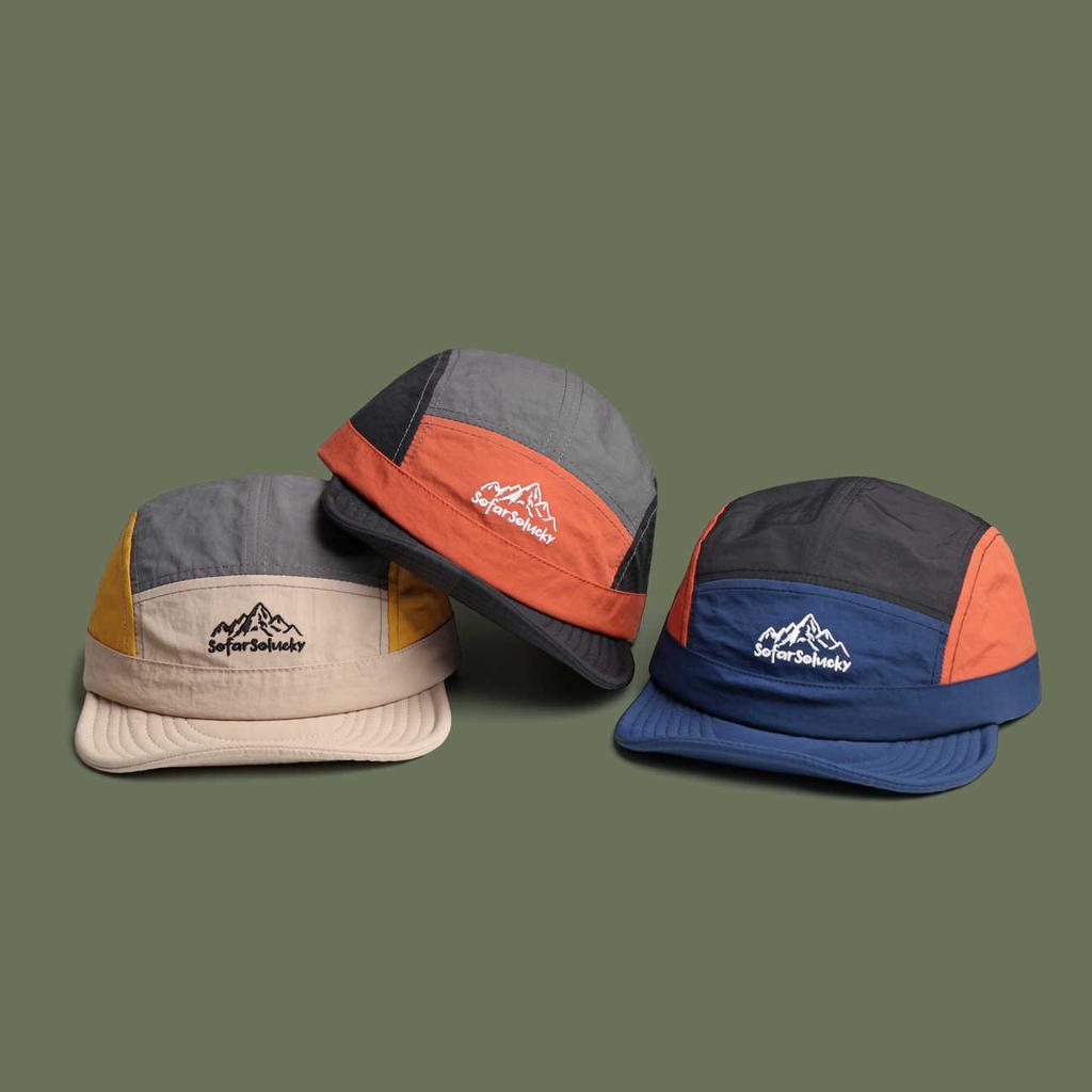 Vintage Adjustable Unisex Vintage Cap for Outdoor Hiking and Mountaineering