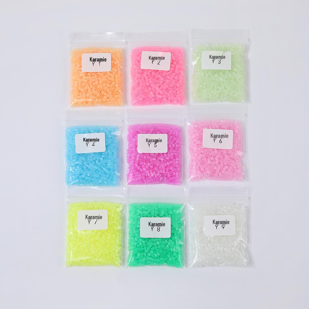 High-Quality EVA Bean Patch Refill Pack - DIY 3D Fused Bean Craft Material