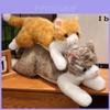 Cute Cat Plush Toy With Short Fluffy Fabric For Kids And Teens Gift