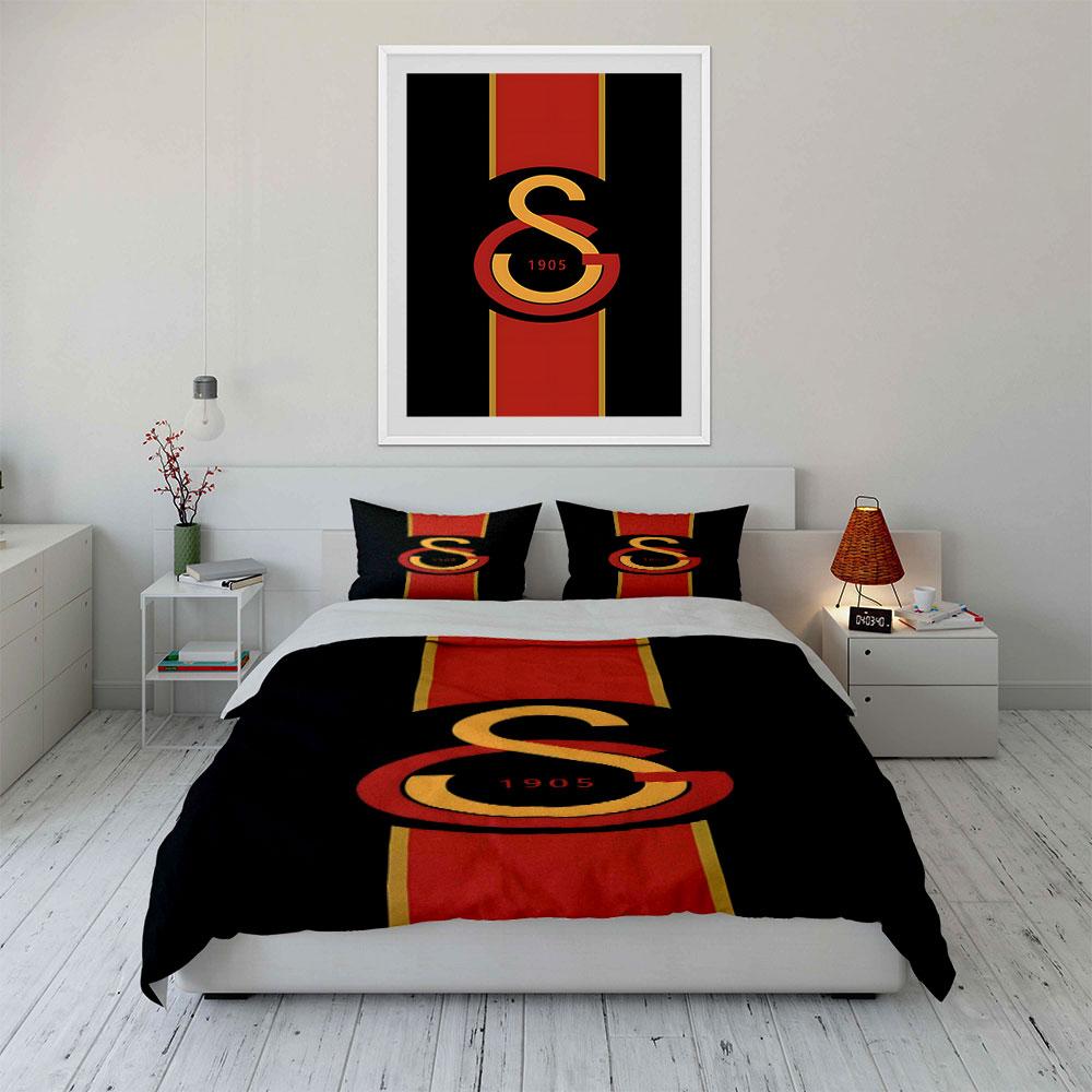Bold "S" Logo Design. Bedding Sets Duvet Cover Sets Duvet Covers Pillowcases(1 * Duvet Cover 2 * Pillowcases Without Duvet Insert)
