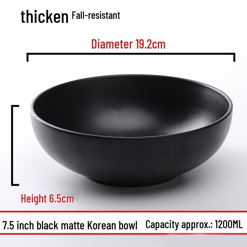 Leyongtu Japanese Style Melamine Noodle Bowl