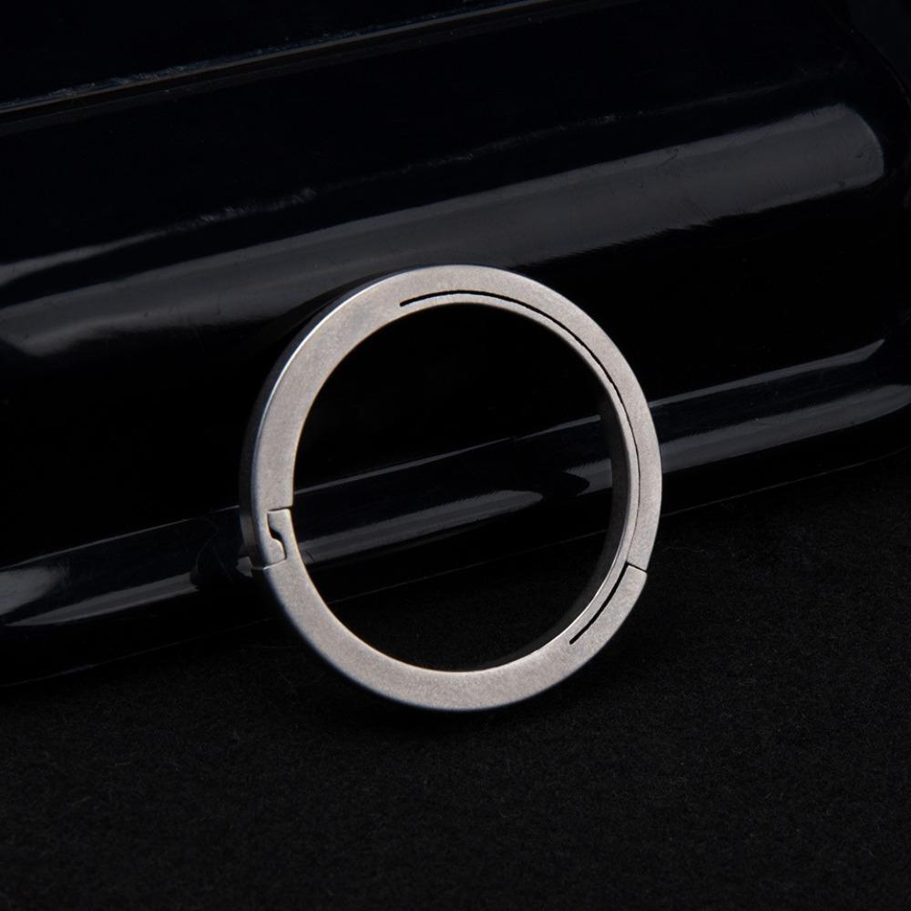 Organizer Titanium Zinc Zinc Alloy Key Rings Quick Release Split Rings Keyring  Creativity Gift