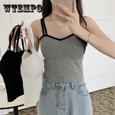 Short Suspender Underwear for Women In Summer Wear A Bra Vest with Bottom Pad for Women In Summer