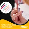 Nail Stand Multipurpose Brush Holder 5 Grids Painting Pen Holders Manicure Shelf Display Showing Tools Household