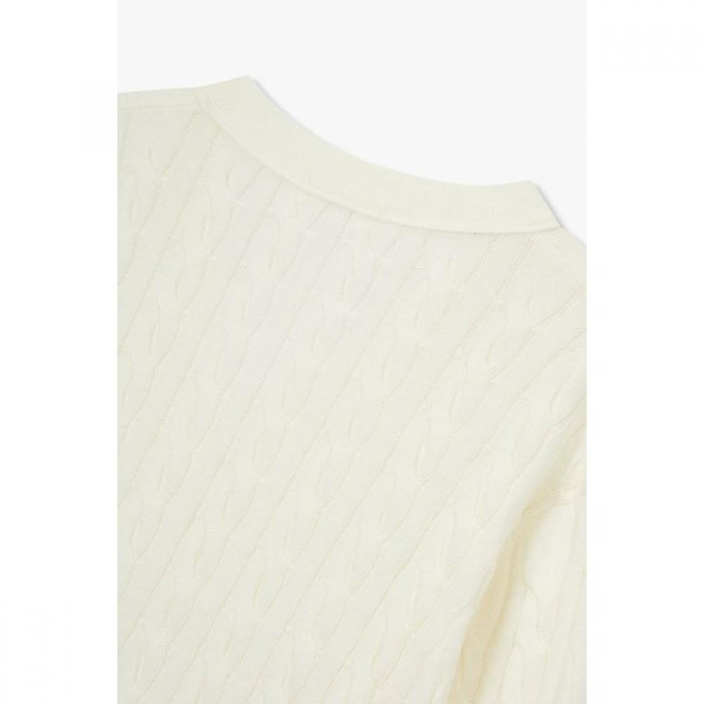 Studio Tomboy Cable V Neck Cardigan 9175351971