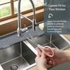 Kitchen Sink Splash Guard Faucet Mat Splash Catcher Handle Drip Catcher Tray Multipurpose For Kitchen Dish Drying Mats