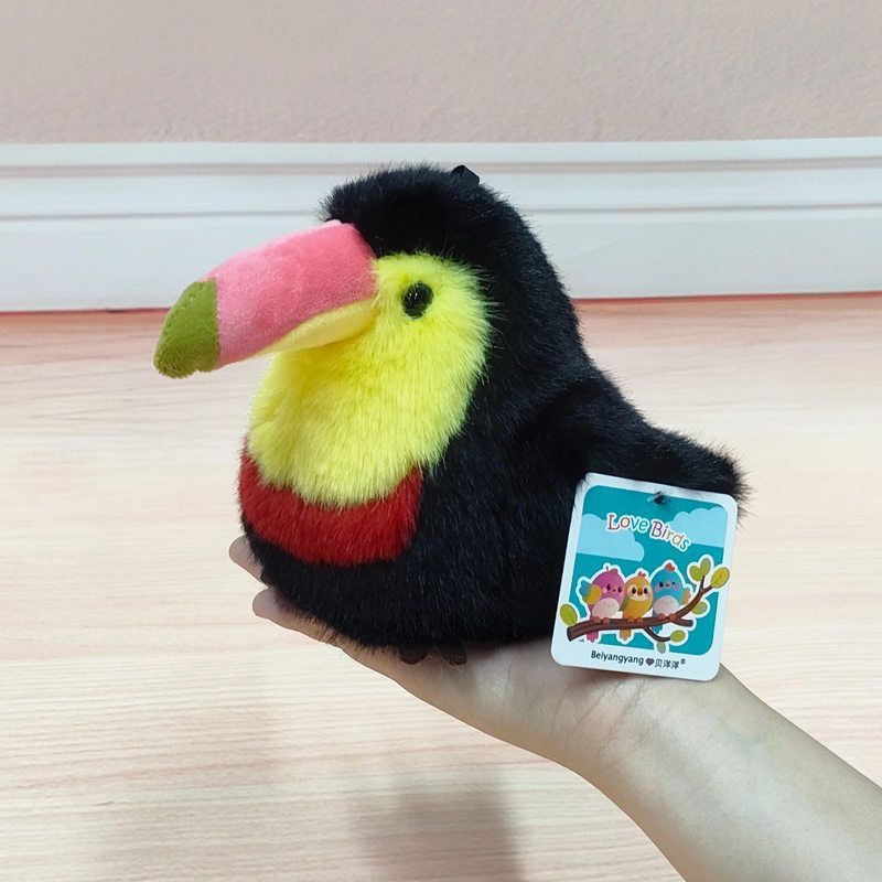 Love Bird Plush Toy Cute Kiwi Bird Stuffed Animal For Kids And Collectors