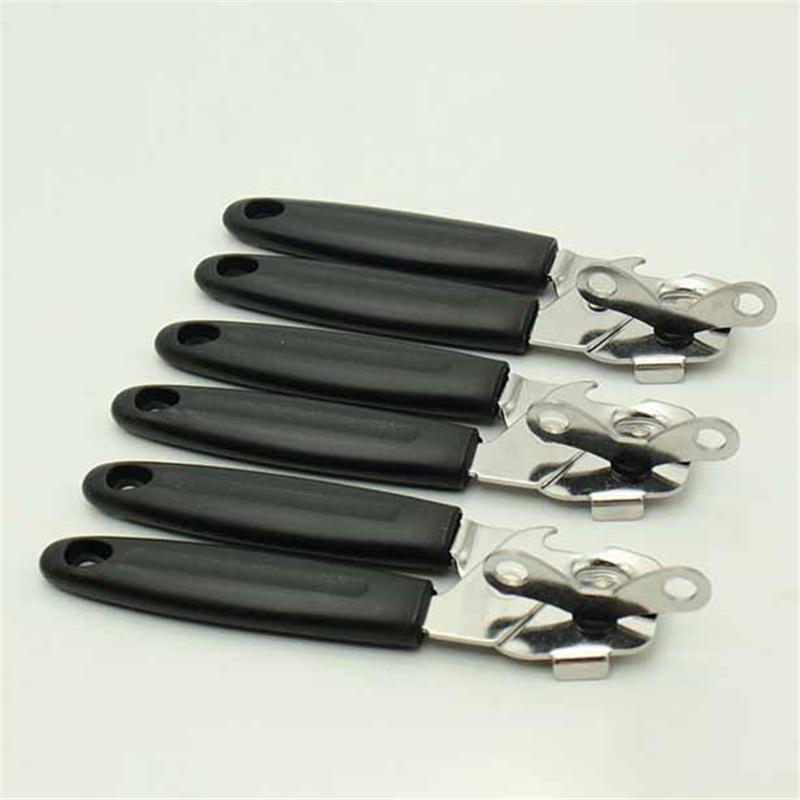 Multifunkční domácí přenosný nerezový bezpečnostní boční řez ruční otvírák na plechovky kuchyňské nářadí