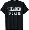 Headed North Vintage Sad Bug Summer Nature T-Shirt