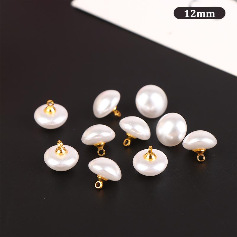 

10 шт 10/12 мм грибовидные полукруглые пуговицы для рубашки одежда декоративные самодельные шитье 12mm