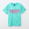 Champion Short Sleeve Crew Neck Tracksuit Set Rubber Print and Basic Light Size 120 Kids' (2-Piece Set), Quick-Drying T-Shirt Shorts, Sports,