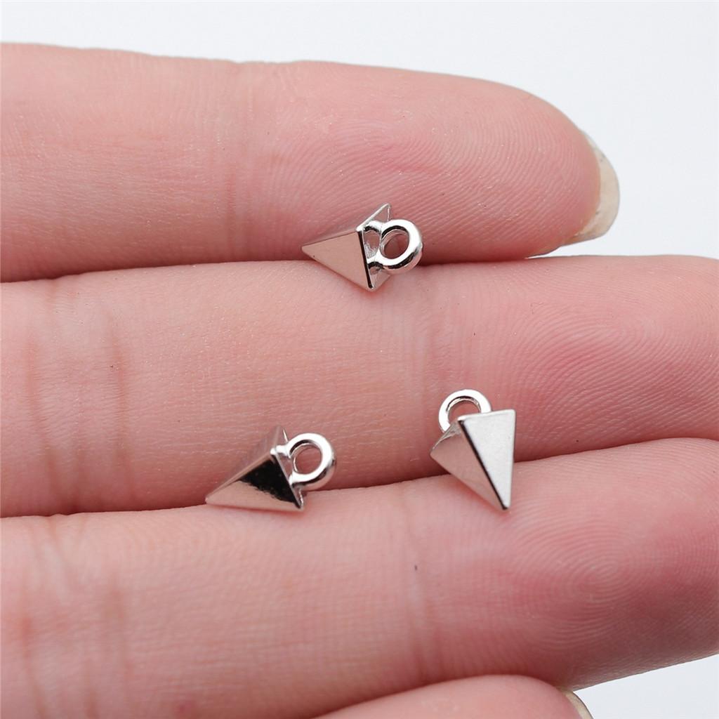 Accessories Parts Cone Shape Pendant End Beads Vintage Jewelry Supplies SA051