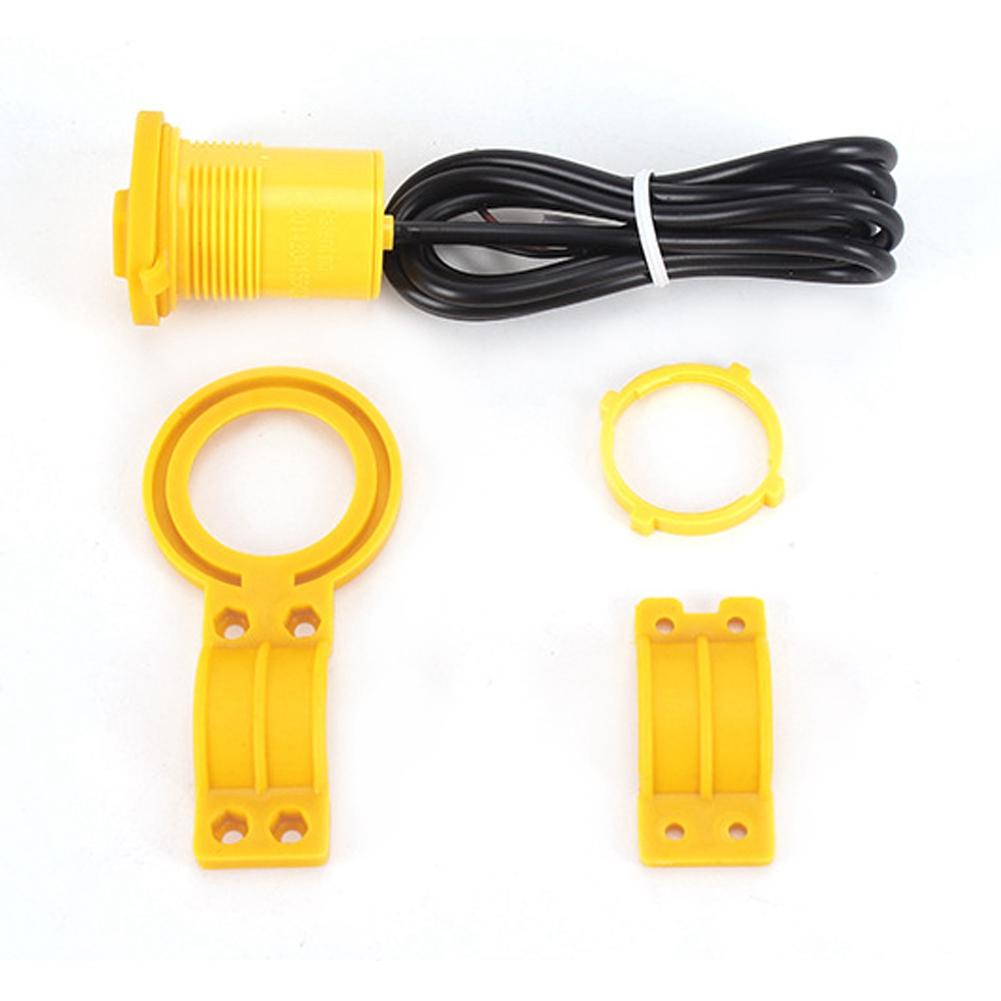 Motorcycle Handle Bar Phone Holder Waterproof USB     12V with   (Yellow)