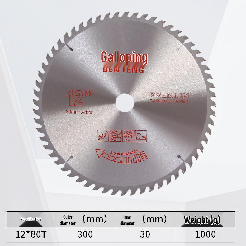 Benton Alloy Sharp Saw Blade for Wood and Metal Cutting