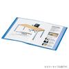 KOKUYO File Clear File Basic Fixed Side Throw A4 40 Pockets Black La-B220D