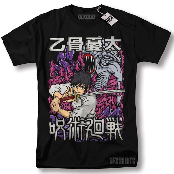 

Yuta Okkotsu Jujutsu Kaisen Shirt Anime Manga Graphic Design T-Shirt S