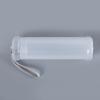 1PC Clear Plastic Retractable Makeup Brush Holder Adjustable Height Cylinder With Lid Dustproof Cosmetic Box