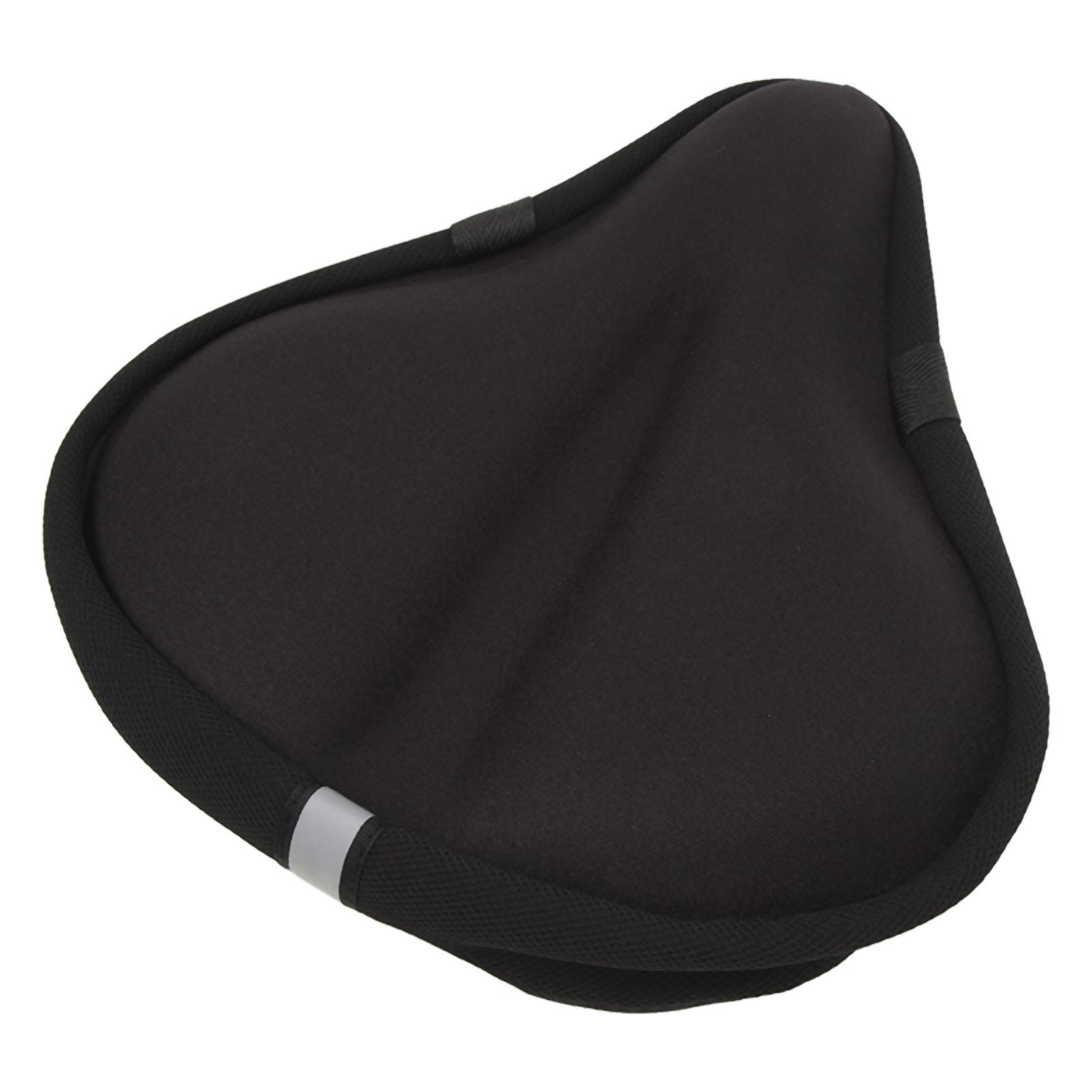 Bike Seat Cover Wide Waterproof Dustproof Wide Bicycle Saddle Cover Slip Resistant Bicycle Seat Cover With Strap One Size
