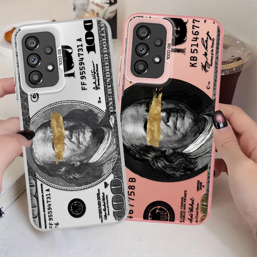 Phone Cover Case for Samsung Galaxy A16 A34 A13 A25 A73 A12 A54 A72 A17 A52 A23 A71 A32 A36 A14 A56 Dollars Money Design
