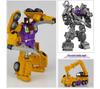 Devastator King Kong Robot Engineering Vehicle Action Figure - Six-In-One Model for Kids