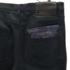 VALENTINO made in Italy uncut hem skinny pants w27 black Button fly Men's Used