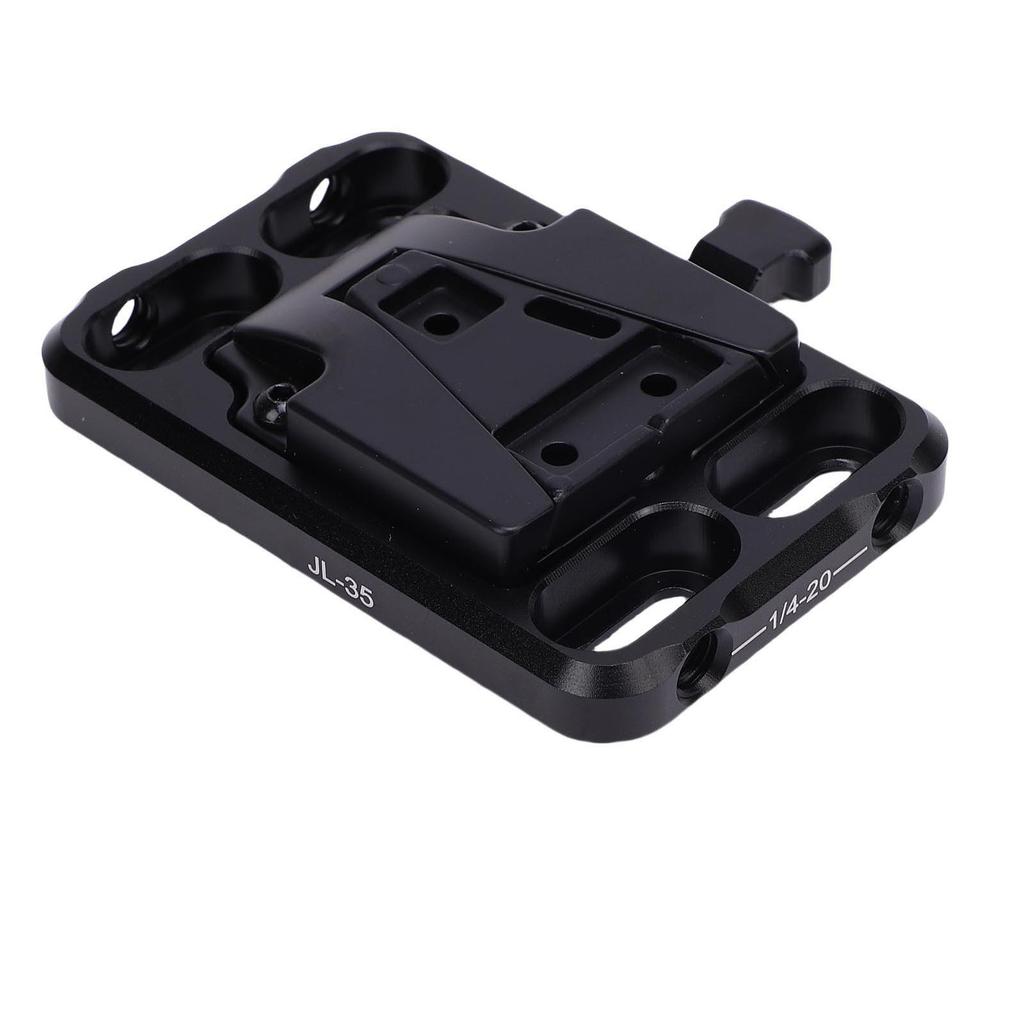 V Mount Battery Plate 1 4in 3 8in Threaded Holes Universal V Lock Battery Mounting Plate for Camera Cage Rig